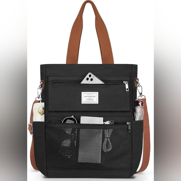 Black and Brown Bag - Picture 2 of 3